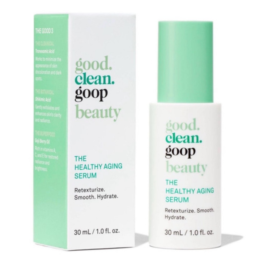 Good Clean Goop Beauty Serum - White and Green